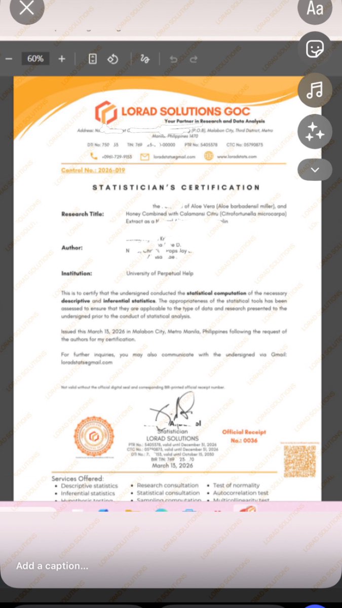 Statistician Research LF Commissioner Thesis tweet media