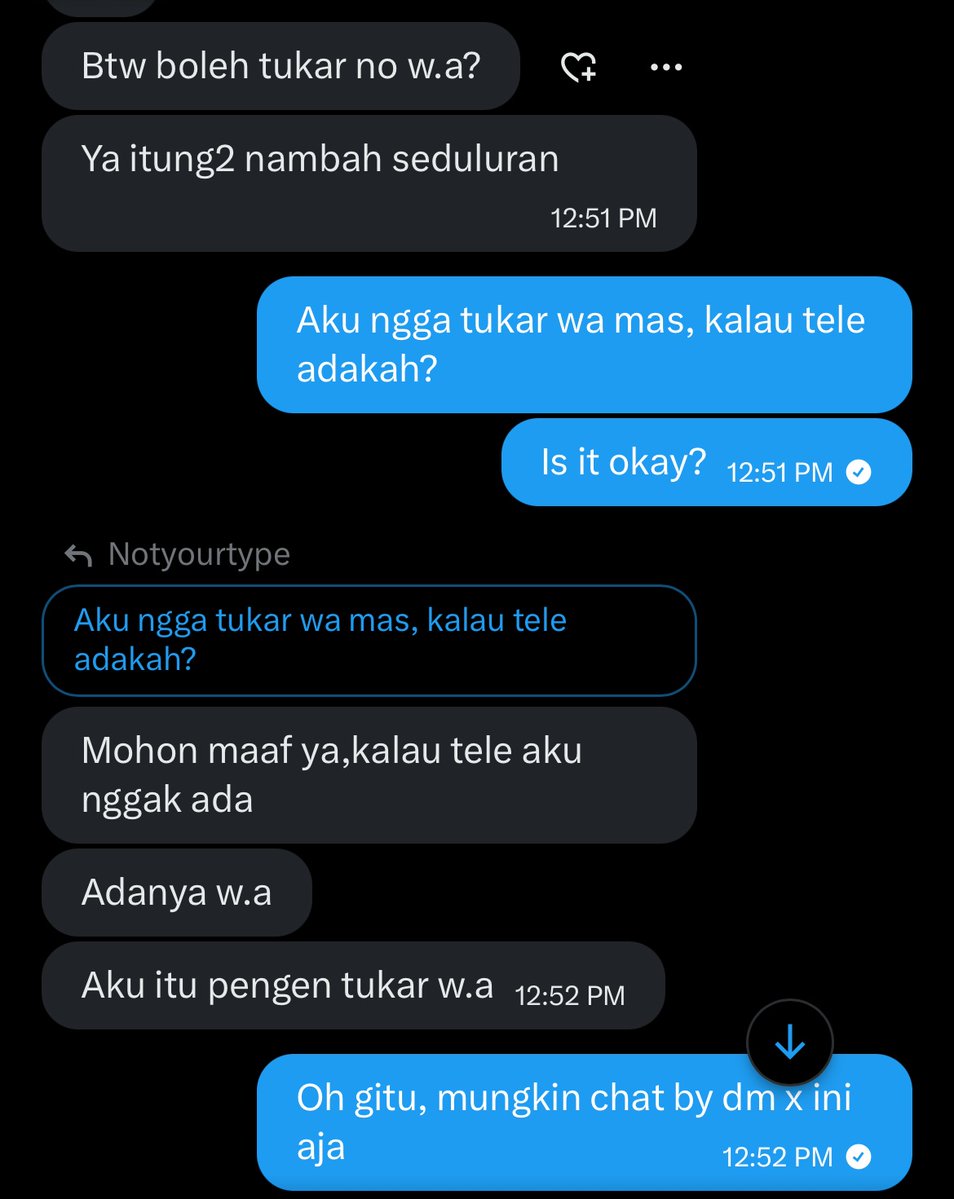 Notyourtype tweet media