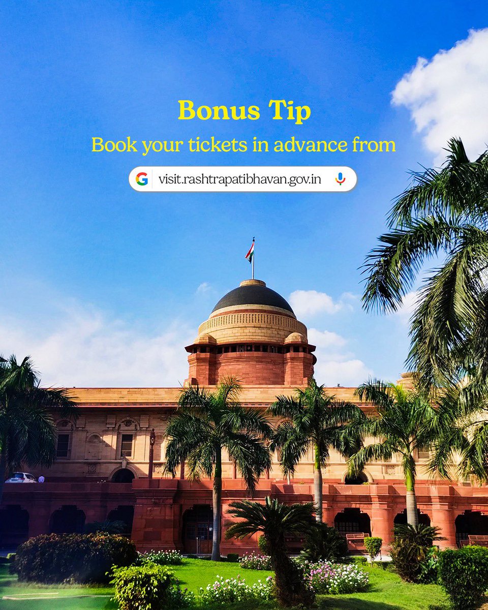 Rashtrapati Bhavan Visit tweet media