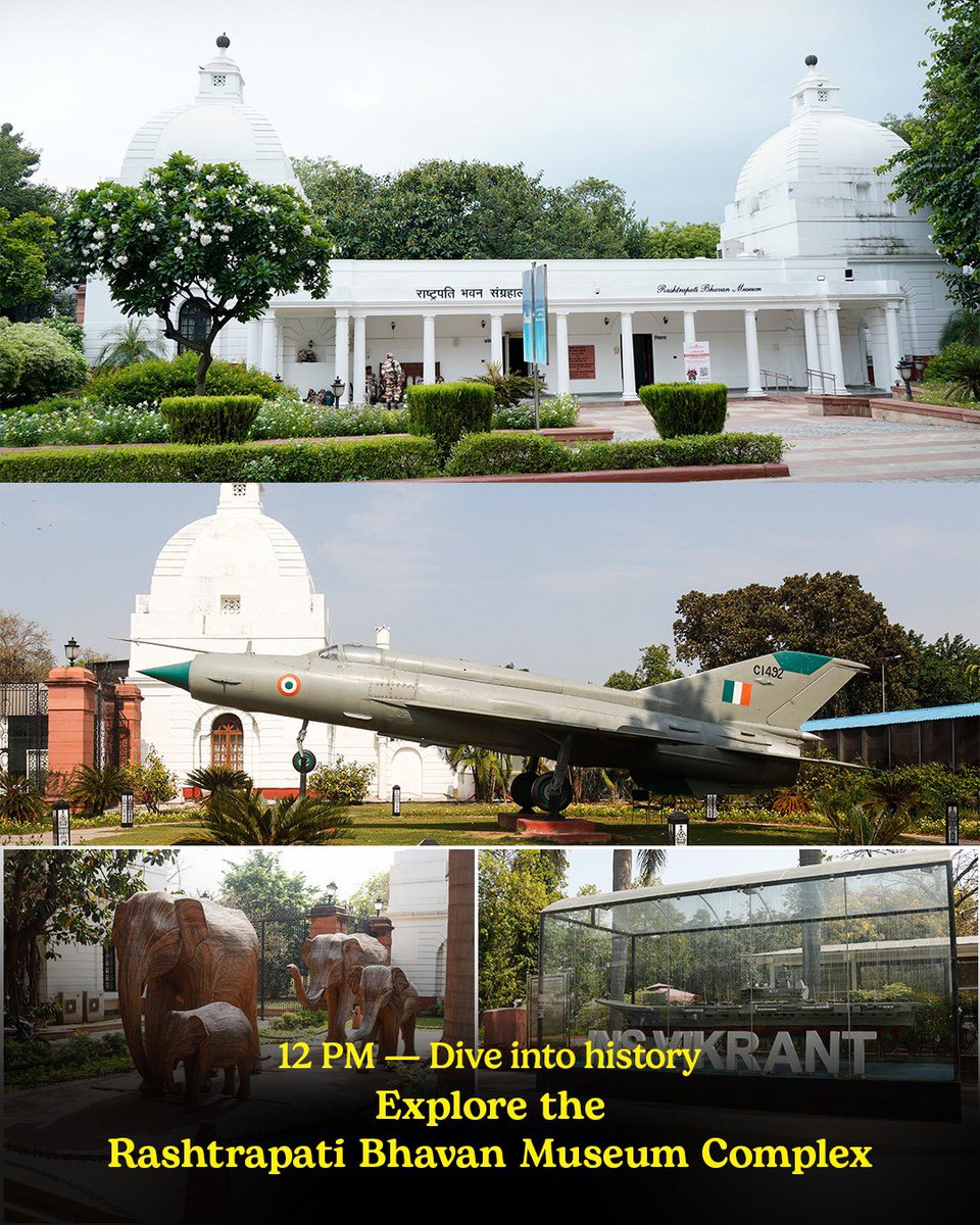 Rashtrapati Bhavan Visit tweet media