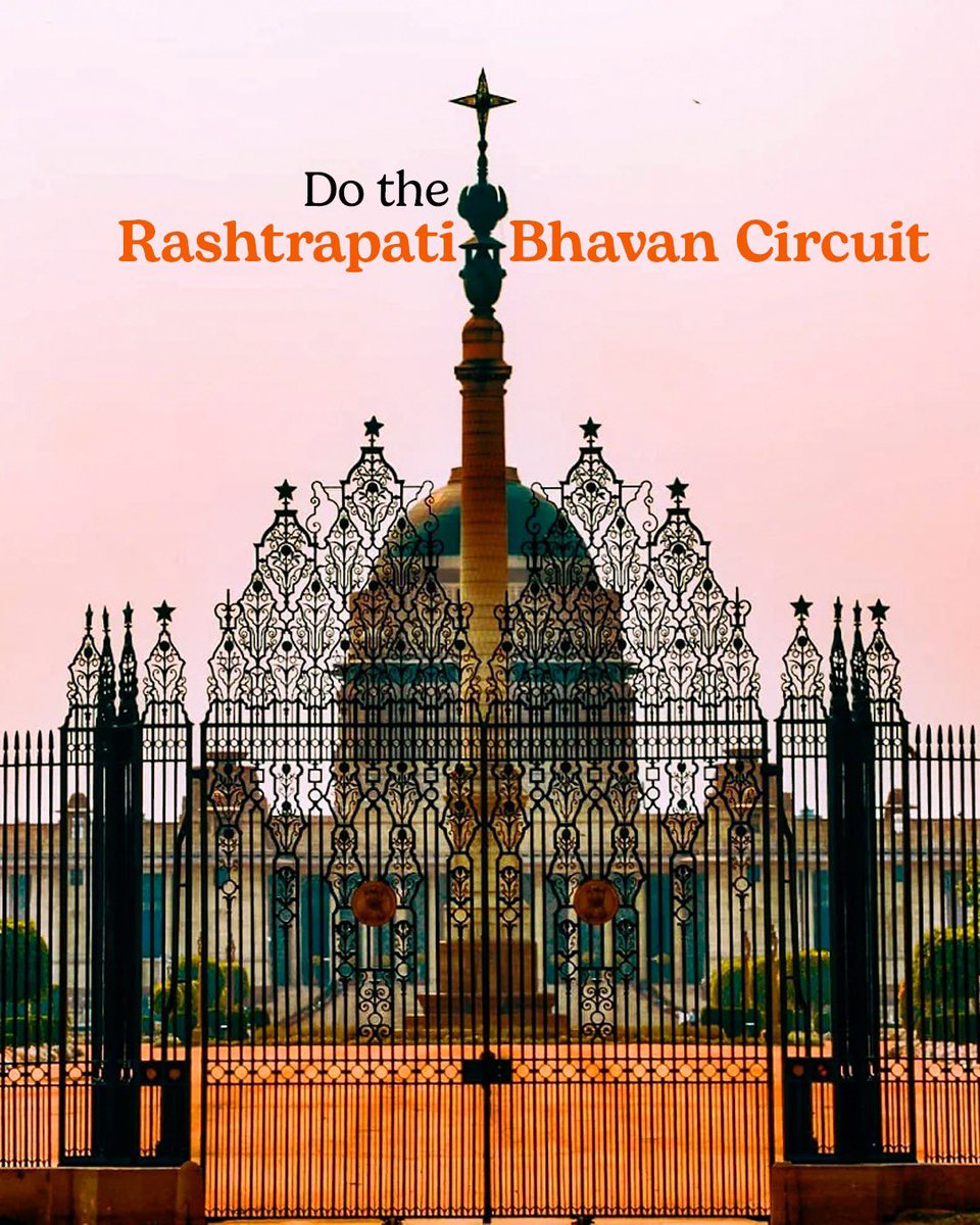 Rashtrapati Bhavan Visit tweet media