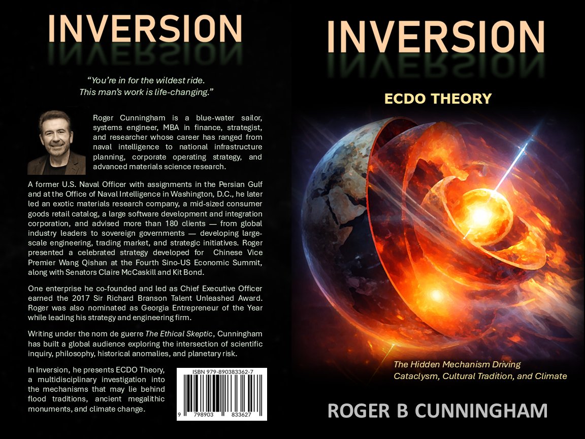 Roger Cunningham Talk about pole shifts, I'm expecting this book to unleash tsunamis ...
