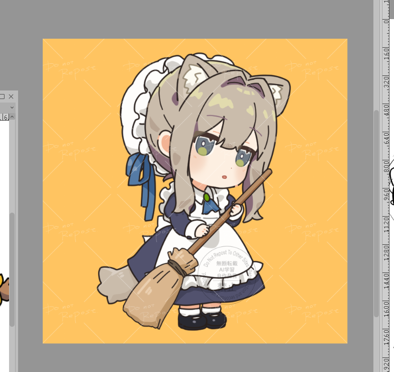 「きぷめいど」|＜れこ🐺のイラスト