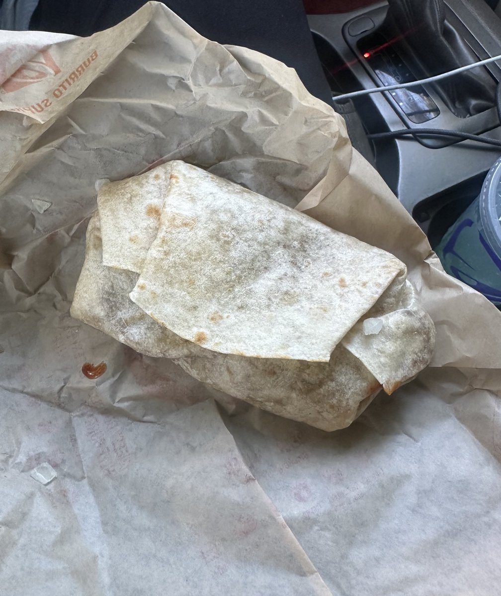 How do you fuck up a bean and cheese burrito