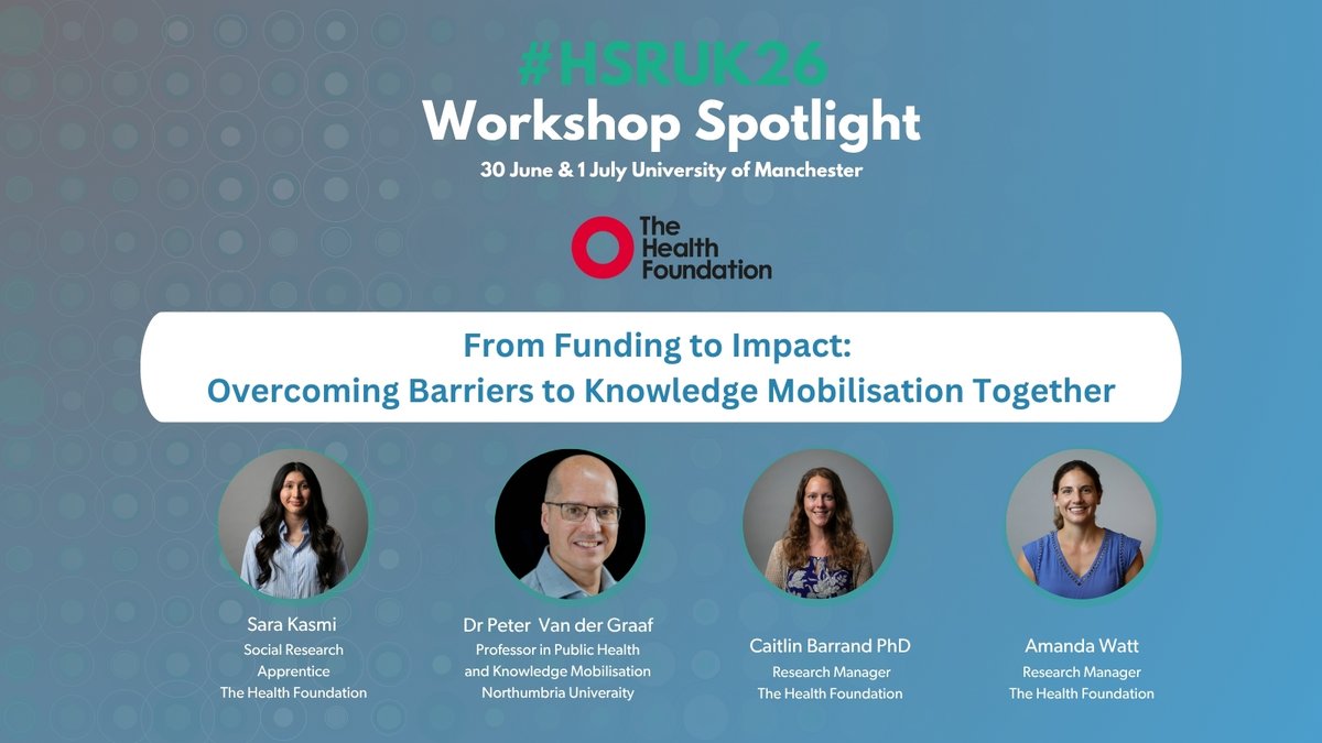 Health Services Research UK tweet media