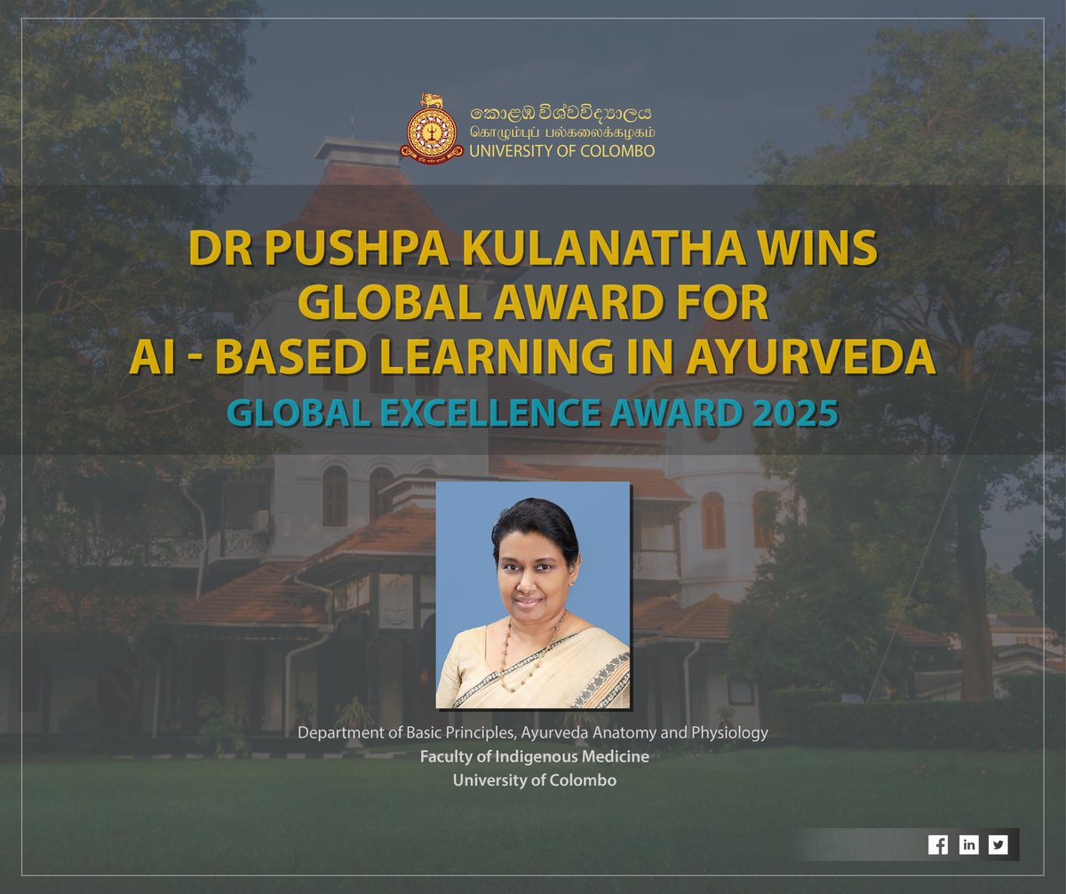 University Colombo tweet media