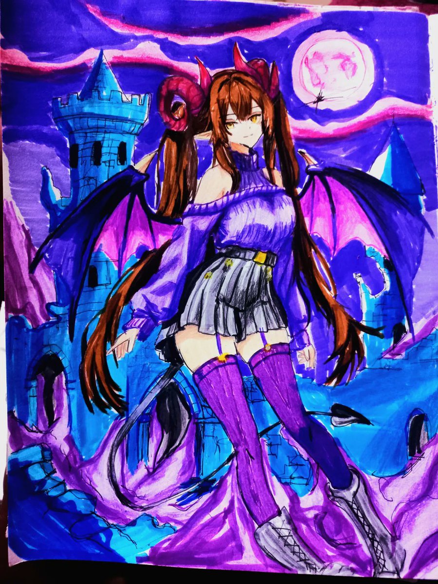 ¡ACABO DE DIBUJAR A MAPITA PARA LA COLLAB CON <a href="/MapitaKiryu/">Mapita Kiryu / Ecchi Dream Studio</a> Y Ecchi Dreams Studio! 😈🔥
agradezco mucho la oportunidad de colaborar, gracias 🙂 😊

#MapitaKiryu #EcchiDreams #FanArt #DemonGirl