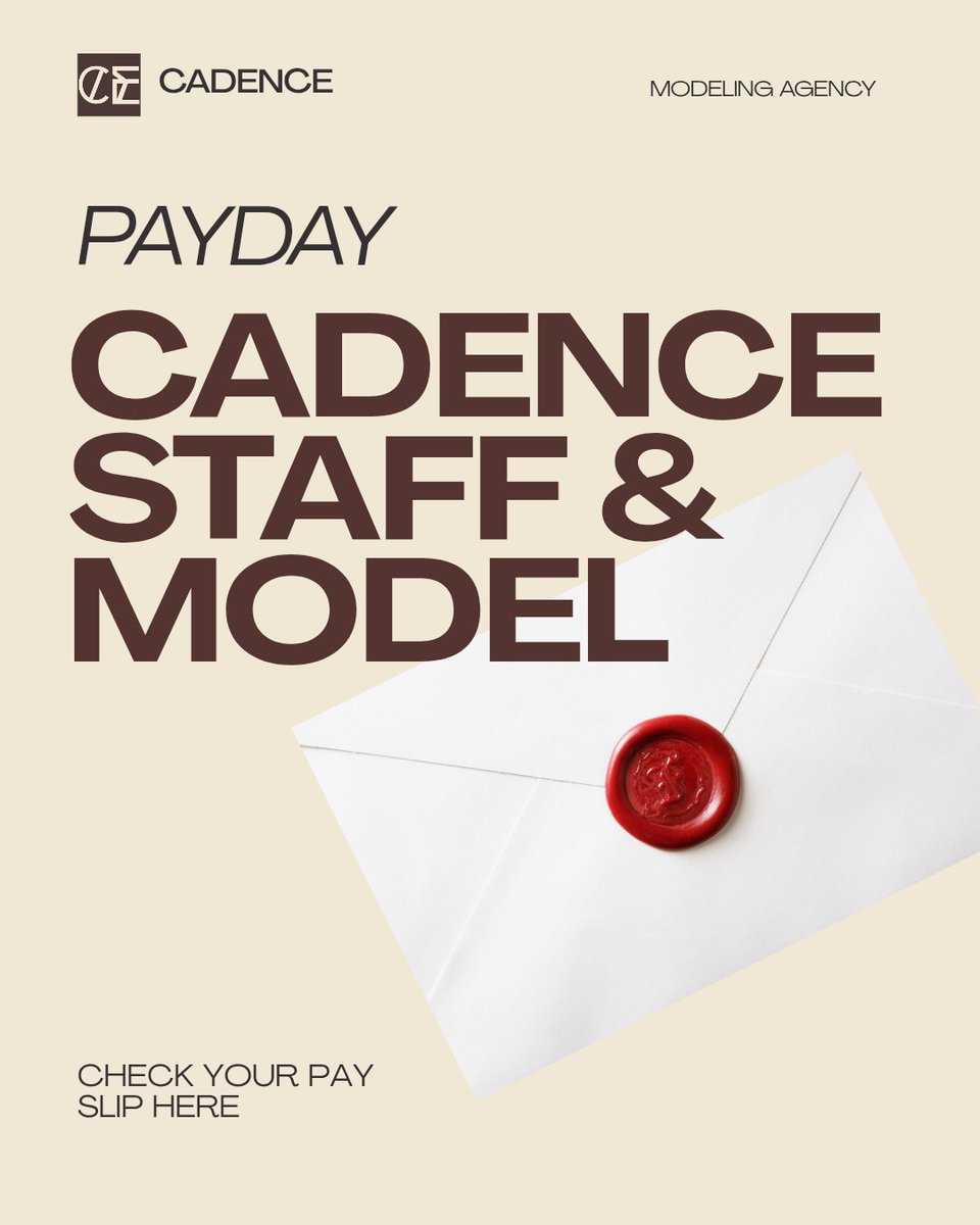 CADENCE ENT. tweet media