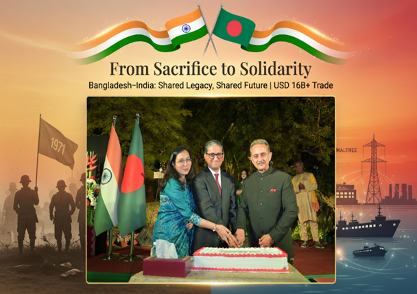 TariqueRah58421's tweet image. At Delhi’s Independence Day reception, 🇧🇩HC #RiazHamidullah honoured 1,668 Indian soldiers of 1971.
He called for people‑centric cooperation that deepens trust and shared prosperity between Bangladesh and India. #BangladeshIndia #RegionalUnity  #IndoBanglaFriendship #SharedLegacy