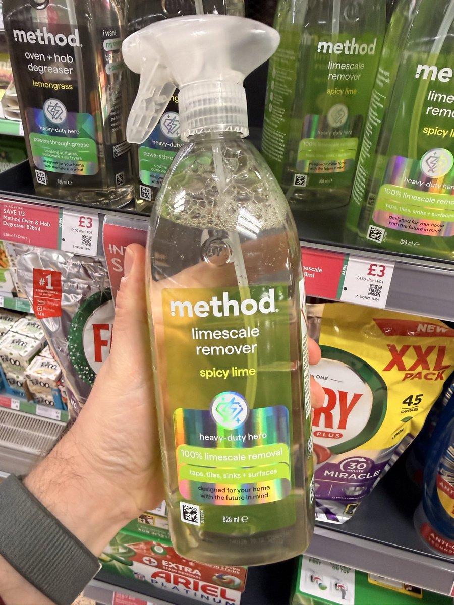 All_Things_New_'s tweet image. New Method Finds! 🧼🫧🧽 At Waitrose @methoduk #method #cleaningproducts #cleaning #shampoo #wellthisisnew