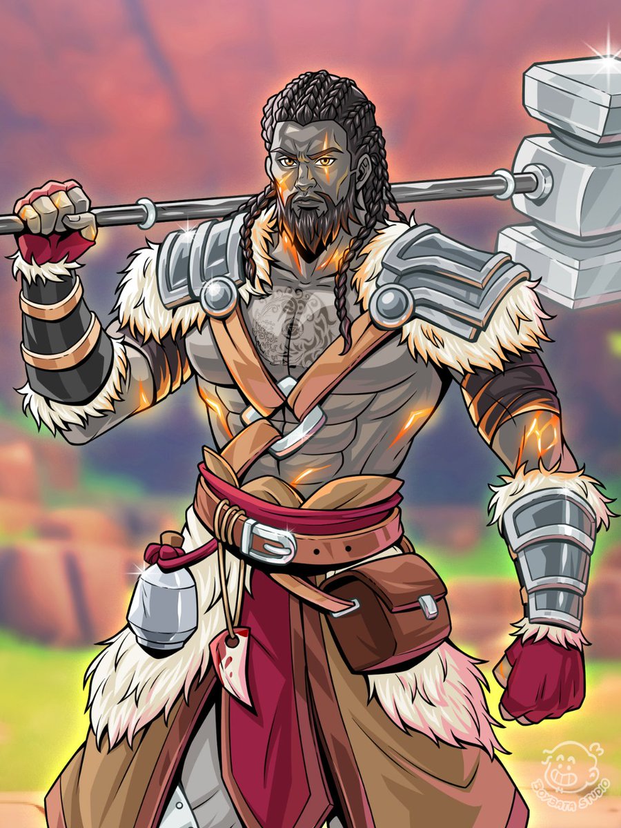 BoybataStudio's tweet photo. This body is stone. This rage is magma.

#dnd https://t.co/MdnHnTdDkP