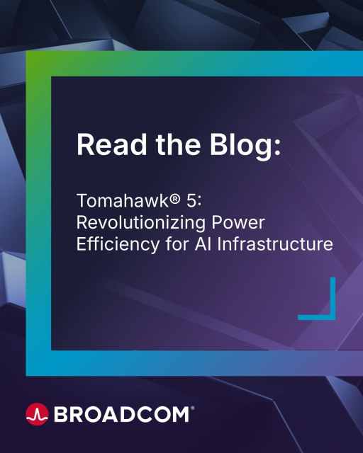 PabloGlezArango's tweet photo. Tomahawk® 5: Revolutionizing Power Efficiency for AI Infrastructure https://t.co/q5tbYBZJvy https://t.co/qNdWofyJyf