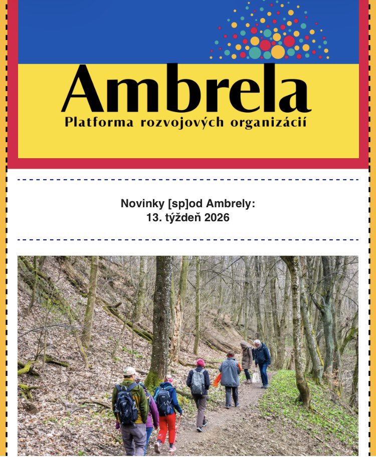 Ambrela - Platform for Development organisations tweet media