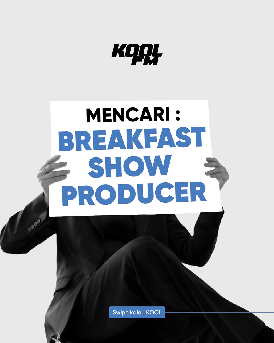 kool101my's tweet image. Anda kreatif, pantas berfikir, dan minat dunia radio serta content yang fresh? Inilah peluang anda! Jom jadi sebahagian daripada team kami dan create vibe yang luar biasa untuk pendengar setiap hari. 

Hantar resume anda sekarang! Mungkin andalah orang yang kami cari!😎

#KoolFM