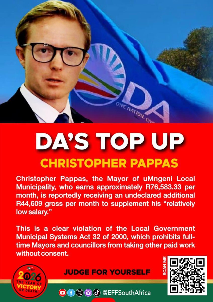 Economic Freedom Fighters tweet media