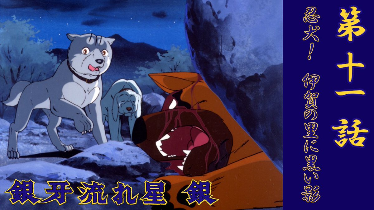 銀牙 銀牙流れ星銀