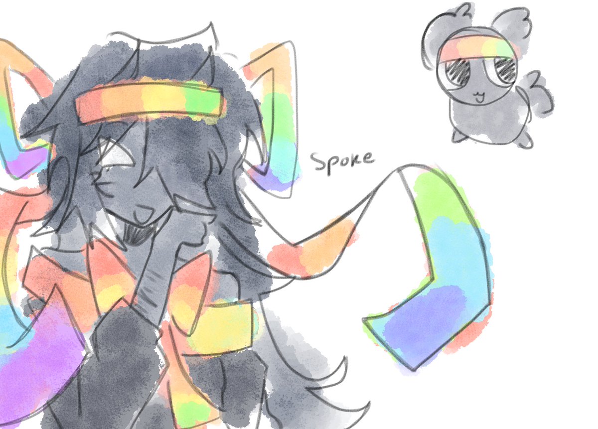 ໒ ᩧ꒱ spoke 𓏵 tweet media