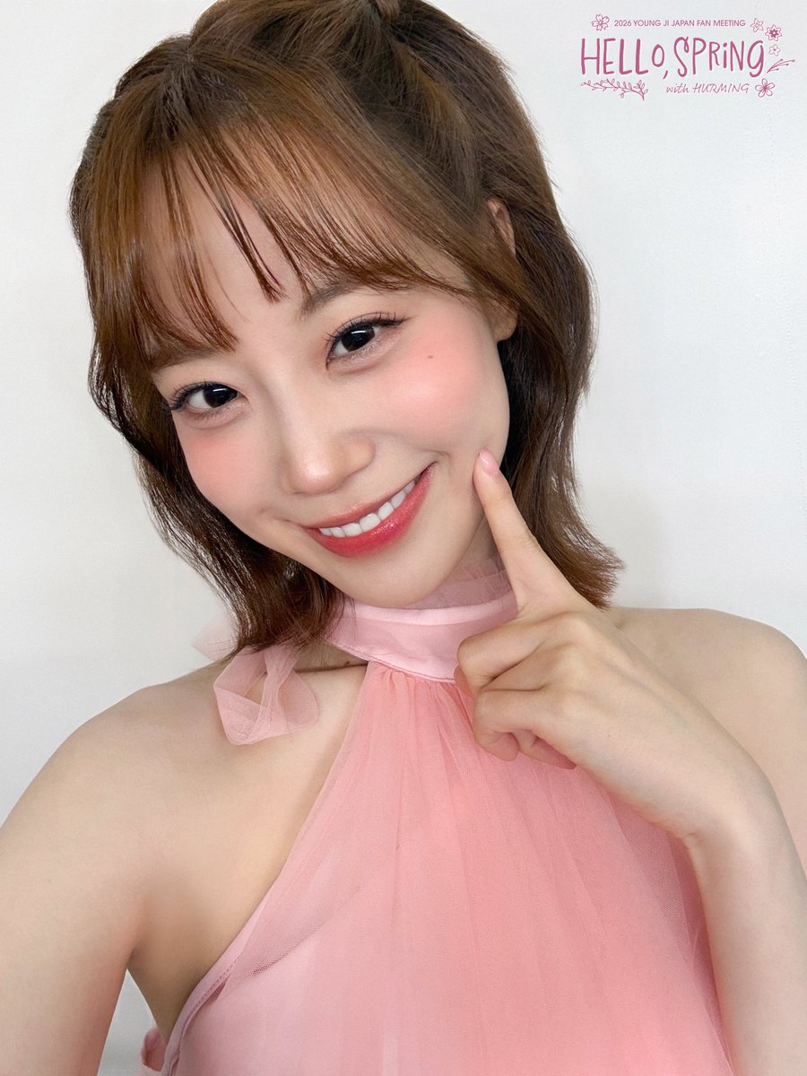 [🔔]
2026 YOUNG JI JAPAN FAN MEETING
「Hello, Spring with HURMING」
いよいよ明日開催！✨

📅2026年3月28日(土)
📍I'M A SHOW
⏰1部 14:00/2部 18:00

グッズ販売・FCブース
11:00-13:00/13:20-14:00/17:20-18:00

皆さまのご来場お待ちしております🌸

#YOUNGJI #ヨンジ #허영지 #HURMING