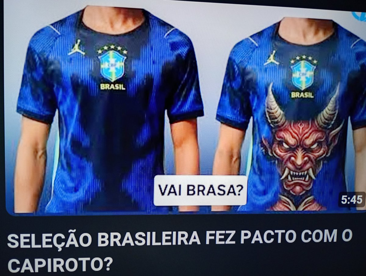 <a href="/juliovschneider/">Julio Schneider 🇧🇷🇺🇸</a> A BRASA apagou hj...
Ridícula essa camisa...
Vamos #boicotar