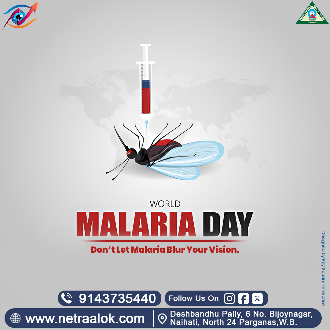 netraalok_eye_h's tweet image. From vision care to overall wellness—we stand with you in the fight against malaria.

☎️Call for an appointment - +91 91437 35440
📍Visit us - Deshbandhu Pally, 6 No. Bijoynagar, Naihati,

#netraalok #besteyehospital #eyedoctor #WORLDMALARIA #malaria #ᴍᴀʟᴀʀɪᴀᴅᴀʏ #wish