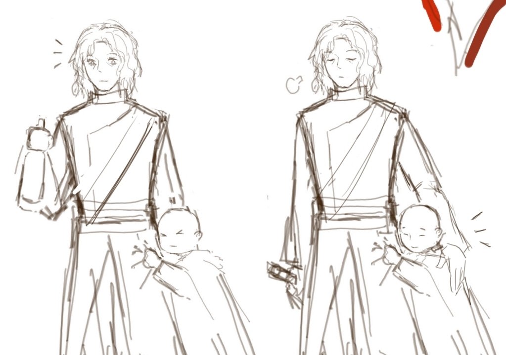saaabinbin's tweet photo. Daeron and Egg doodle
#AKOTSK https://t.co/pXAJzZxshQ