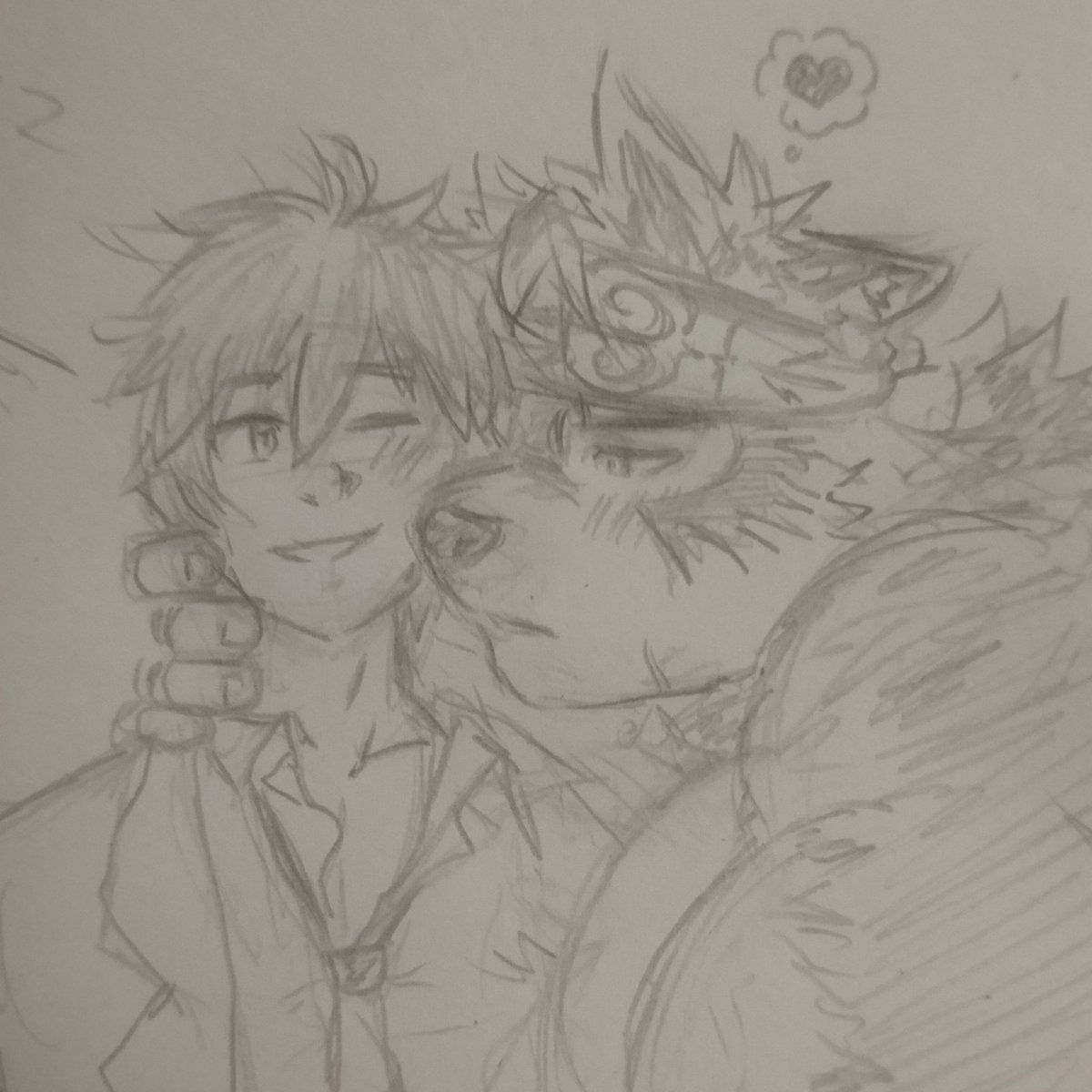 Some quick Horkeu Kamui doodles before I sleep #放サモ