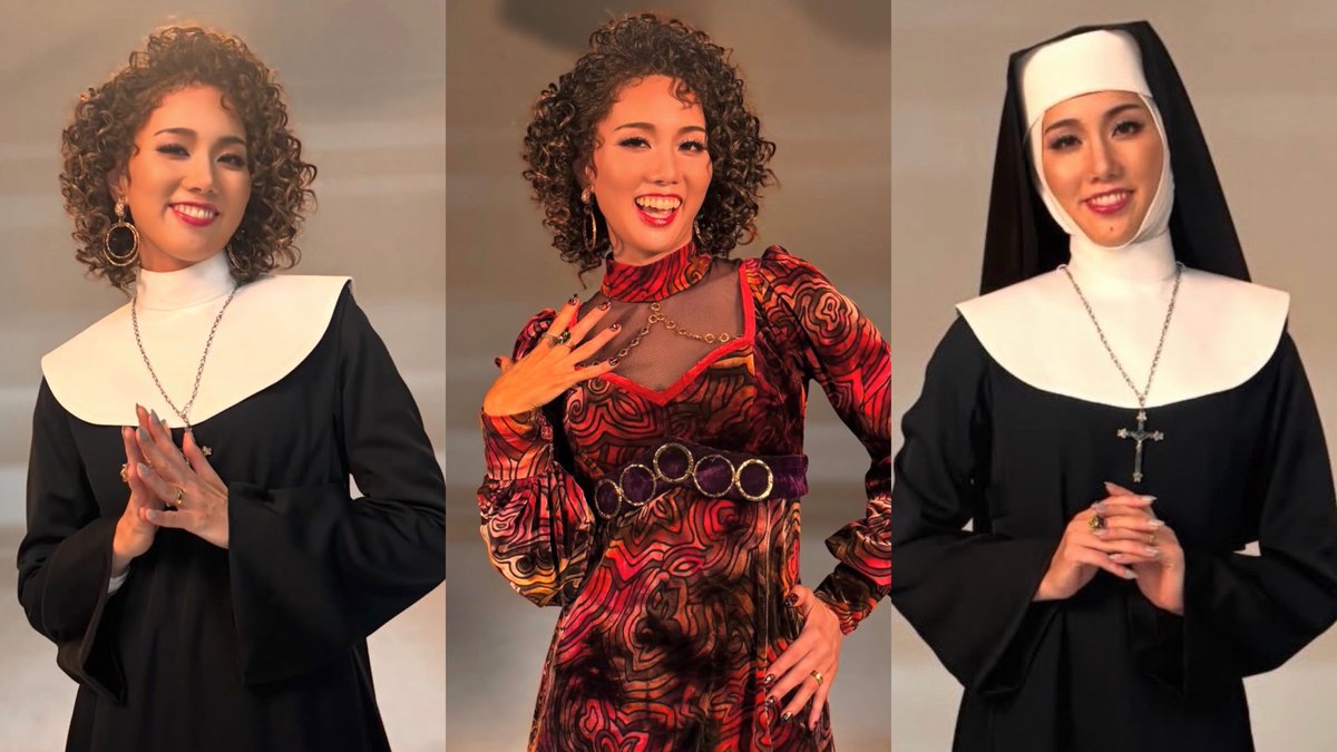 男役から、また新たな彩風咲奈としての第一歩。
再び“演じる喜び”をくれたデロリスを、千秋楽まで大切に演じます。
皆様、何度でもお待ちしてます✨
#天使にラブソングを

instagram.com/p/DWYKFbrE_OU/…