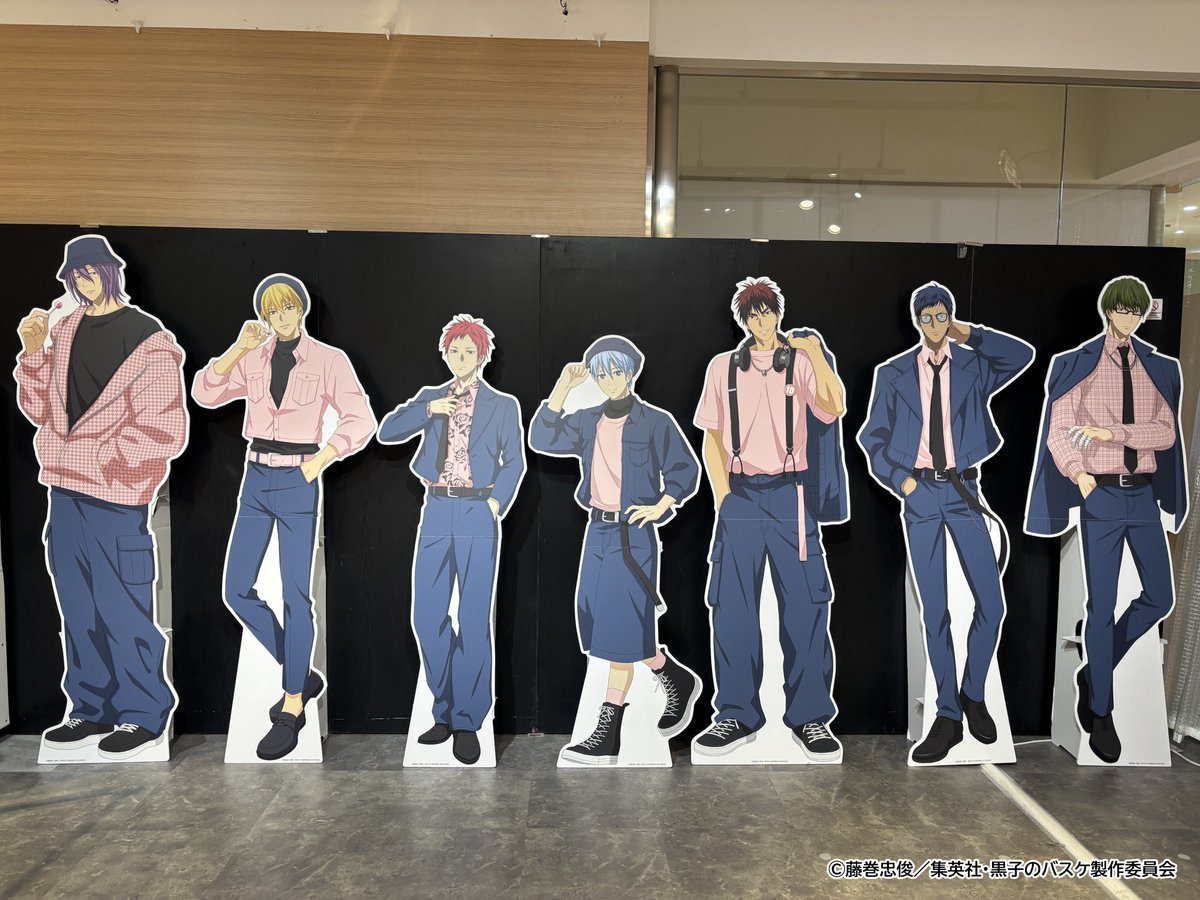 黒子のバスケ POP UP SHOP グッズ