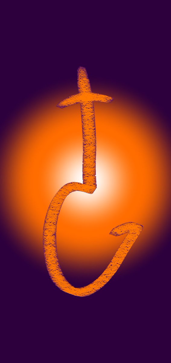 Bobdobs7's tweet photo. The new symbol of the modern follower of Christ consciousness. It's an upside down "?" Meaning unquestioning Gods existence. And also the letter "G" for "Gnostic" meaning knowledge. And it resembles a fish hook. As in "fishers of men" with the cross on top. Teachings of Christ#1 https://t.co/NqnfTOzzST