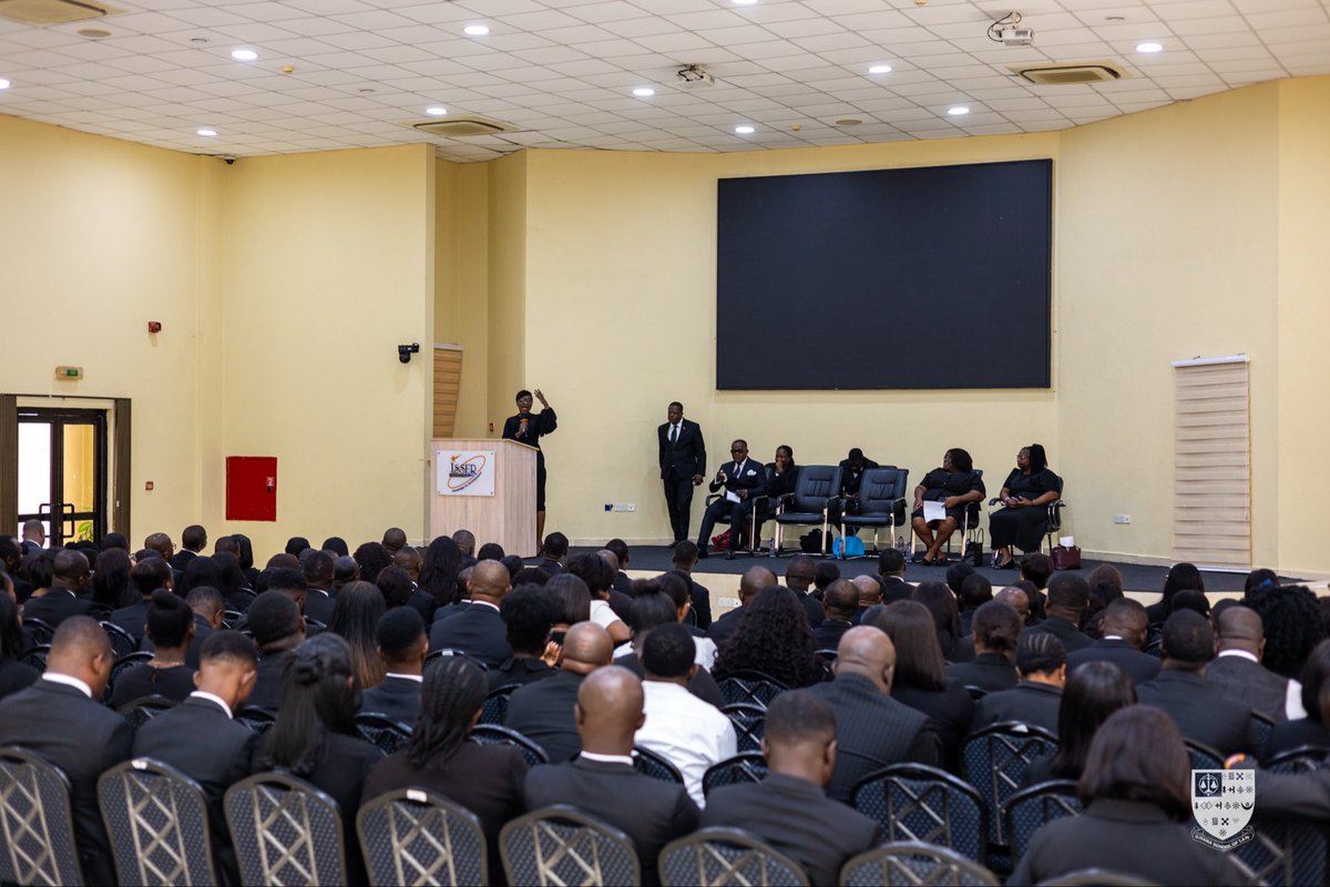 gslaw_official's tweet photo. Ahead of the March Call to the Bar, a dress rehearsal was held to prepare incoming lawyers for the ceremony

The session covered procedures, proper attire, and key do’s and don’ts to ensure a smooth and dignified experience.

Here are highlights

#GSL #CallToTheBar #FutureLawyers https://t.co/WldjnjbR2Q