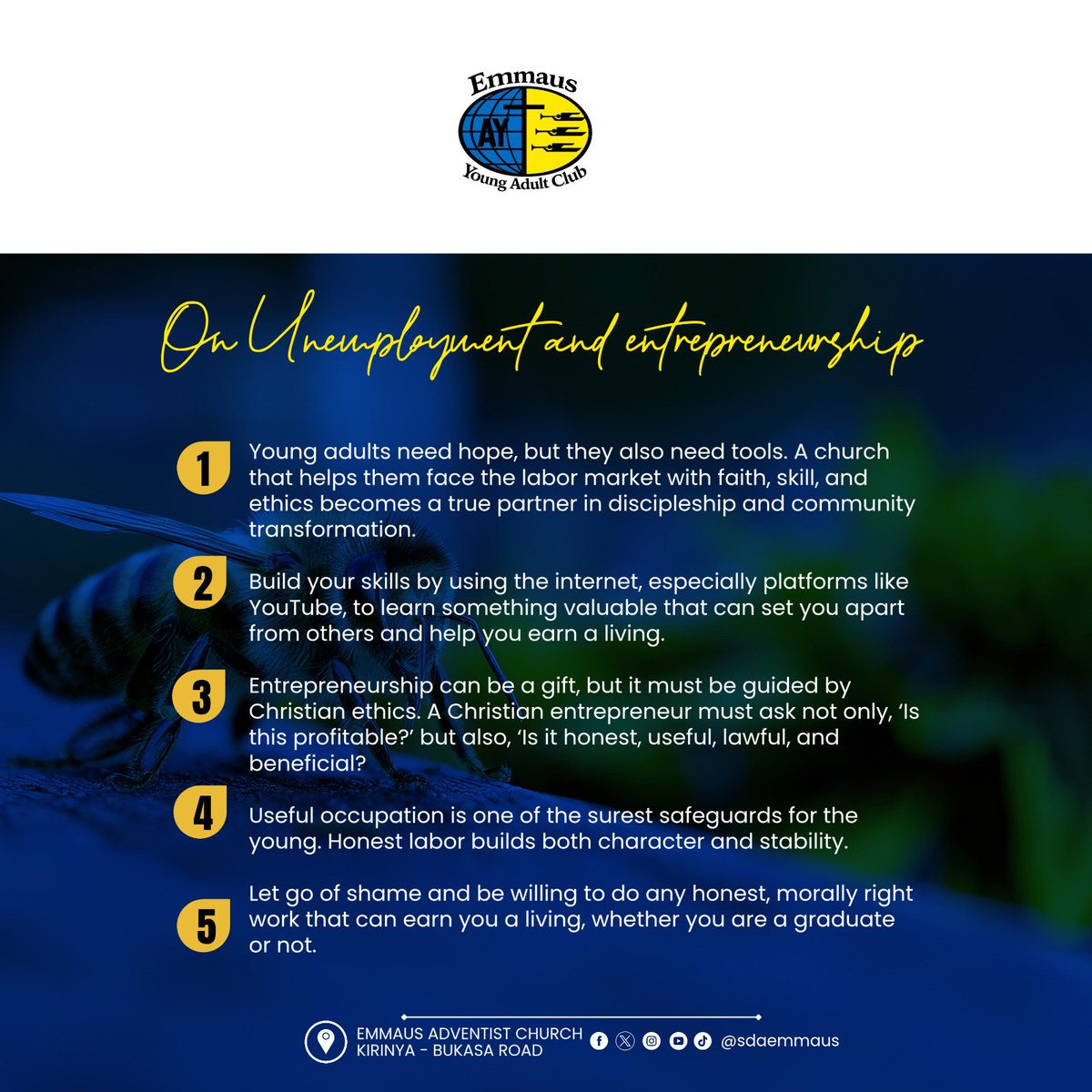 Emmaus Seventh-day Adventist Church, Kirinya tweet media