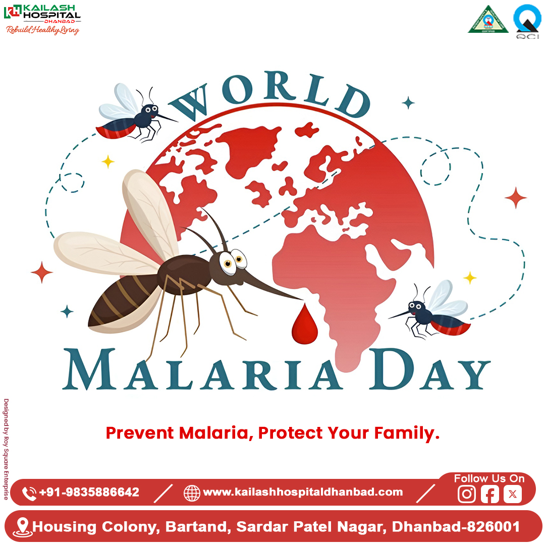 KailashHDhanbad's tweet image. Together, we can build a malaria-free future—Kailash Hospital is committed to your care.

📱 +91 98358 88642
📍 Housing Colony, Bartand , Dhanbad
🌐 kailashhospitaldhanbad.com

#kailash #hospital #best #jharkhand #gynaecology #orthopedic #WorldMalariaDay #malaria #malariaday