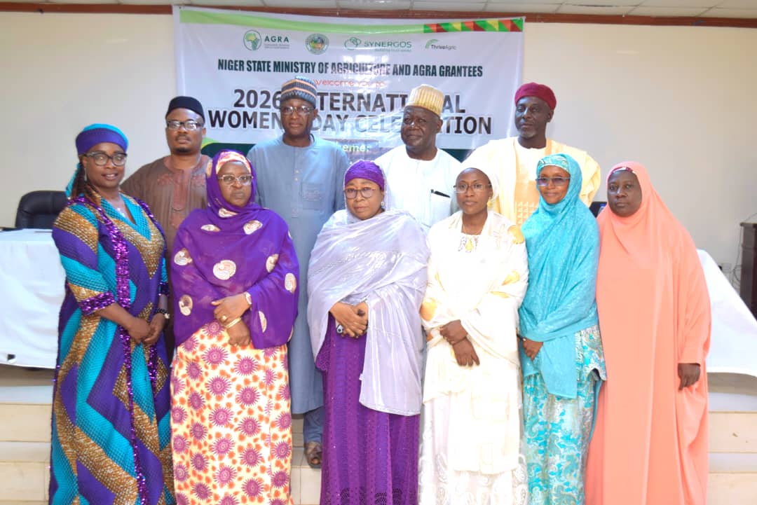NSMoAOfficial's tweet photo. The 2026 International Women's Day celebration by the Niger State Ministry of Agriculture, in collaboration with AGRA grantees, was a success! With the theme “Give to Gain,” we convened stakeholders to amplify women’s role in agriculture, food security, and shared prosperity. https://t.co/KSHeIOhaZ0