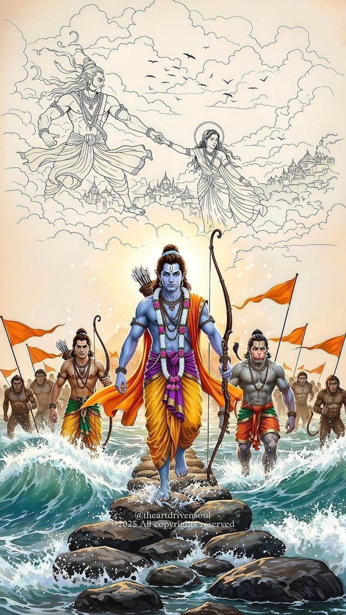 KMangalvar's tweet photo. राम नवमी की हार्दिक शुभकामनाएं! 

भगवान श्रीराम के जन्मोत्सव के इस पावन अवसर पर आपके जीवन में सुख, शांति और समृद्धि बनी रहे।
आपका जीवन सधर्म और साहस से परिपूर्ण हो।
🙏 जय श्रीराम! 🙏

#ramnavmi #रामनवमी #केसरिया_मंगलवार #जयश्रीराम https://t.co/CzC4kCCgKI
