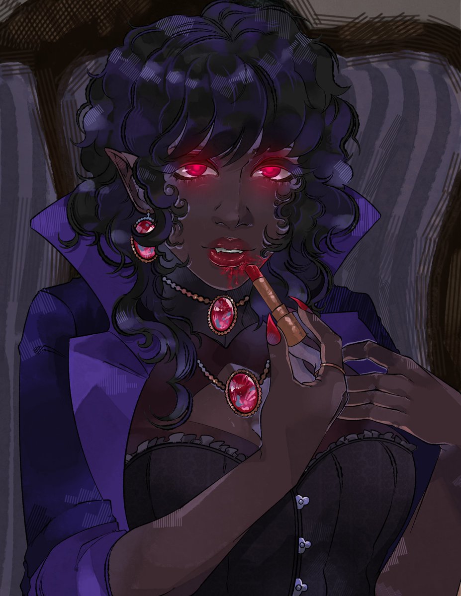 It is,,, not often I am compelled to make fanart, even if this is kinda a messy sketch
#BurnTheMidnightOil