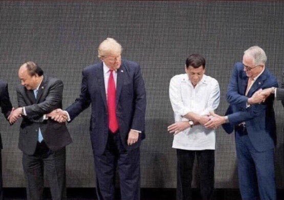 And this was the 1st term. He couldn't even figure out how to do a simple handshake. The War was supposed to over in 1 month - That's Monday. Now he's sending in 10,000 more troops at a cost of 20 billion dollars. Trump's economy is going down like the Titanic, a little at a time