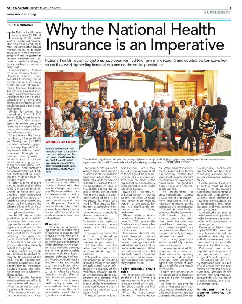 CEHURD Uganda tweet media