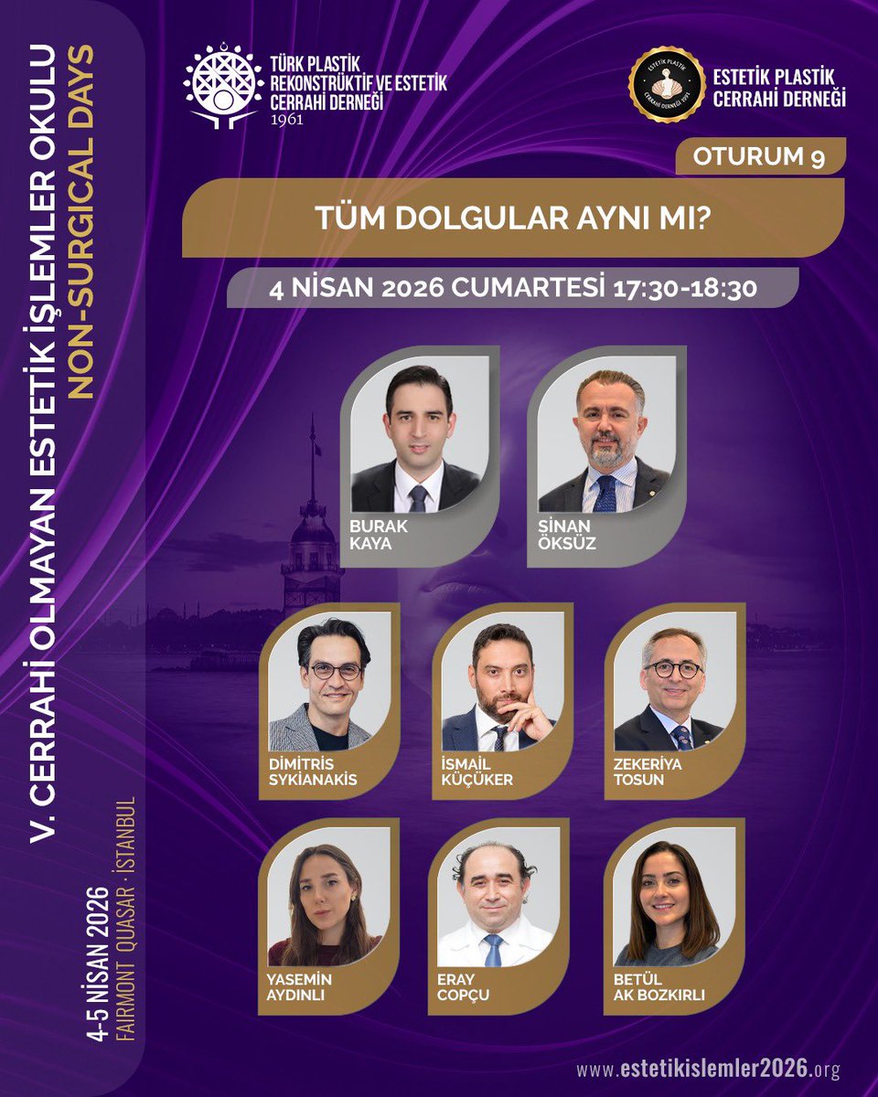 TPRECD's tweet photo. V. Cerrahi Olmayan İşlemler Okulu 9. Oturum✨ https://t.co/1BdlqV6HHp