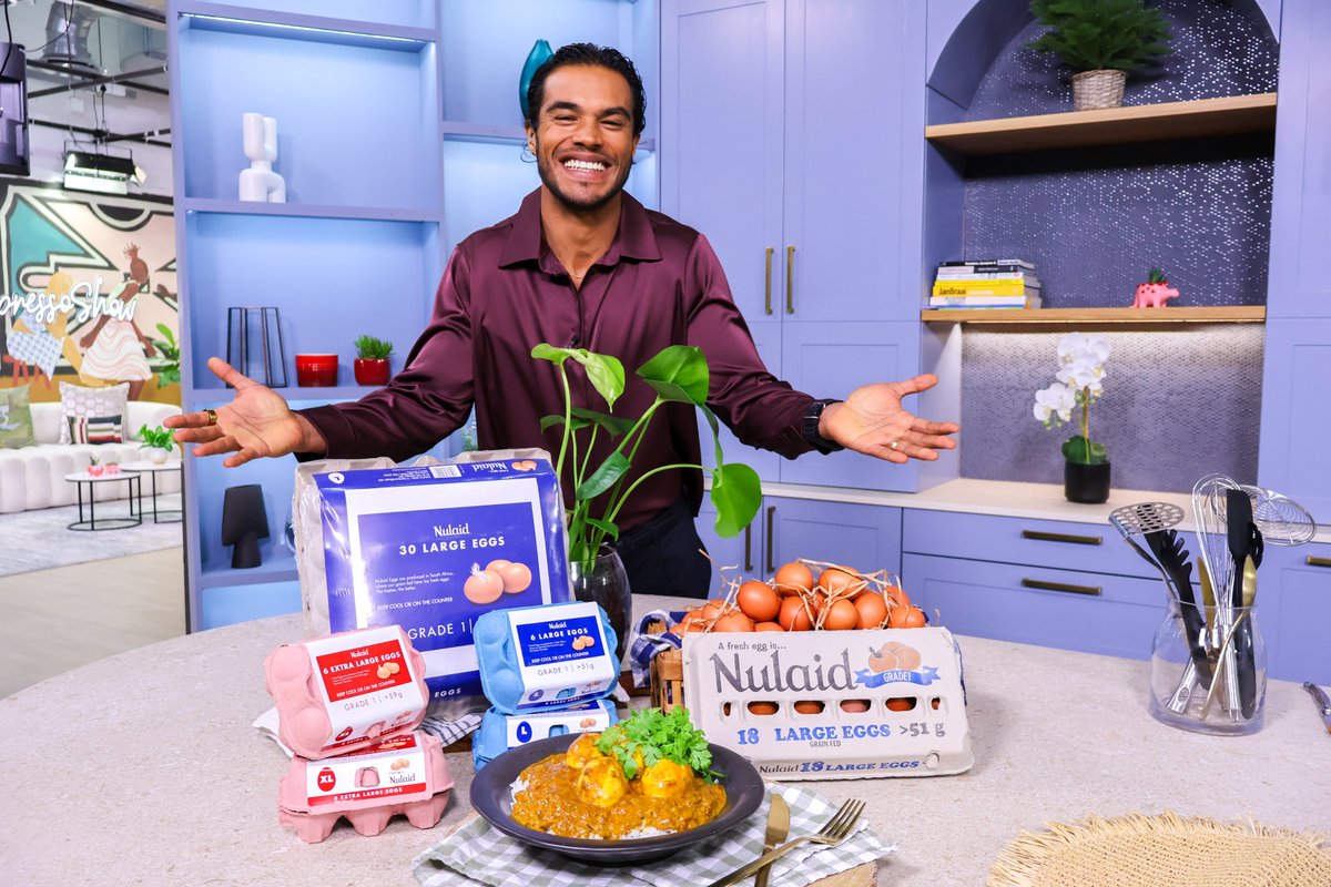 You can WIN a Nulaid hamper valued at R750! 🤩🥚 To enter, tell us: What is your ultimate comfort egg dish? Include #NulaidEggs in your answer. Competition closes 30 March 2026. Ts&amp;Cs: #ExpressoShow