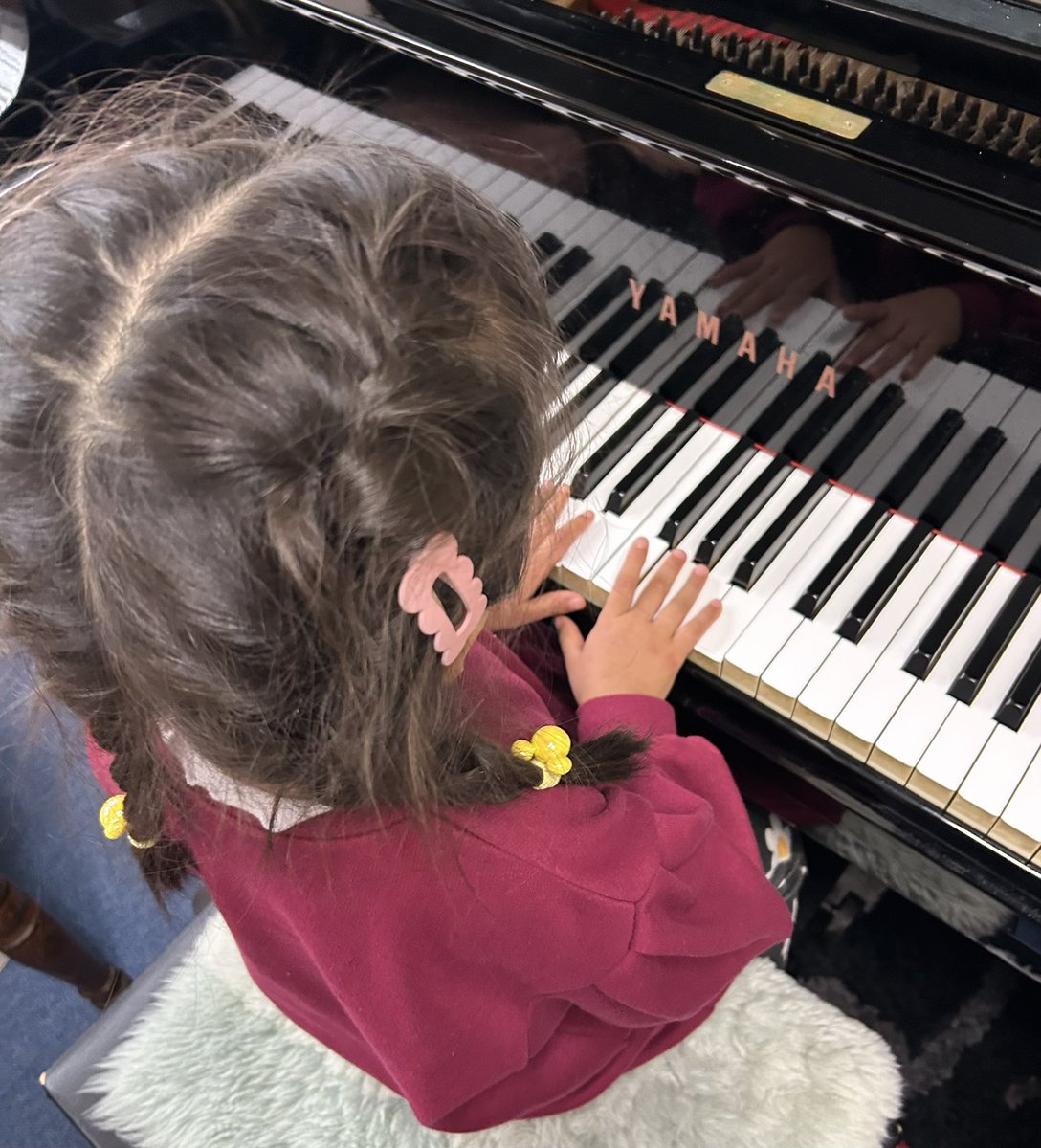 4歳5ヶ月！
おめでとう。
ピアノはじめました。