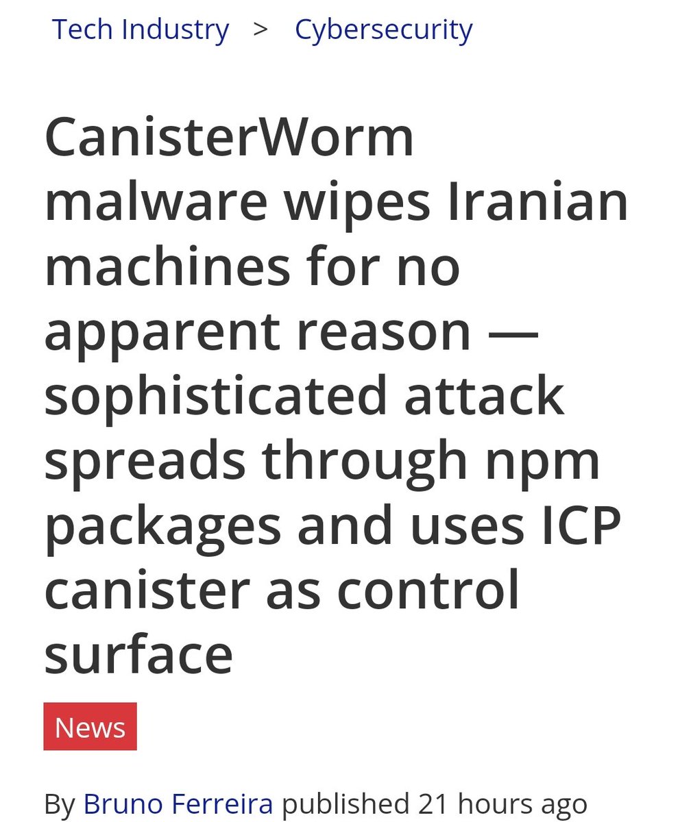 DoxaUSD's tweet photo. If #ICP can be used to extract information from an entire nation we can use it to safeguard critical #enteprises @dfinity @Microsoft @POTUS https://t.co/mpuajZoQd5