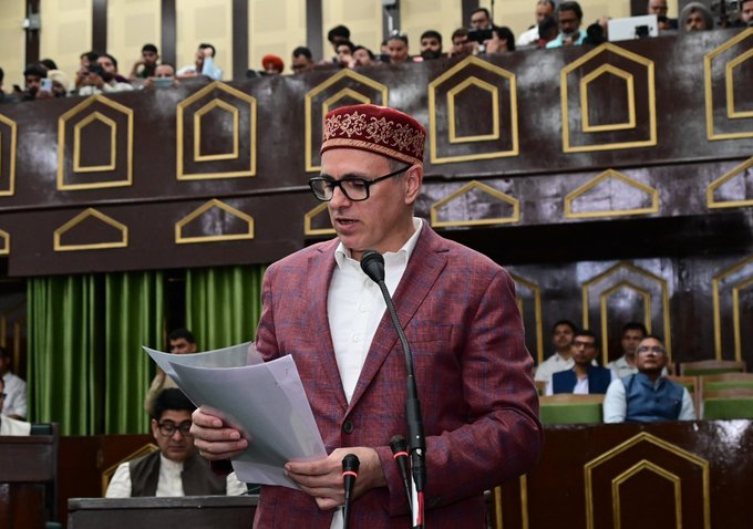 JammuTribune's tweet image. Breaking: Budget Session resumes; Omar Abdullah to present Appropriation Bills for Budget 2026–27.
#BreakingNews #Assembly