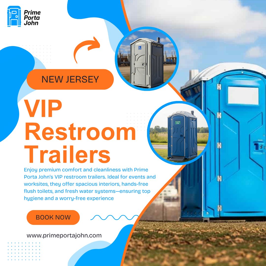 Prime_Porta's tweet image. VIP RESTROOM TRAILERS IN NEVADA

Elevate your event with our luxury VIP restroom trailers in Nevada. Designed for comfort and elegance, these units provide a premium restroom experience.

Book Your VIP Experience Today:
📷primeportajohn.com

#VIPRestrooms #NevadaEvents