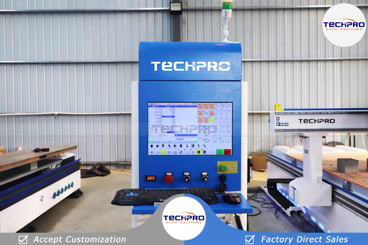 Christytechpro's tweet photo. TechPro 1530T-4Axis Wood Cnc Router Machine for MDF Processing

Email: export05@techprocnc.com
Whatsapp/Wechat: +8615964016376
Web: https://t.co/8sdlrkxlqq

#cncrouter #cncsoftware #routercnc #atccncrouter #sawcutting #mdfcutting #woodcarving #woodsaw #woodroutermachine https://t.co/OoD85lEqoU