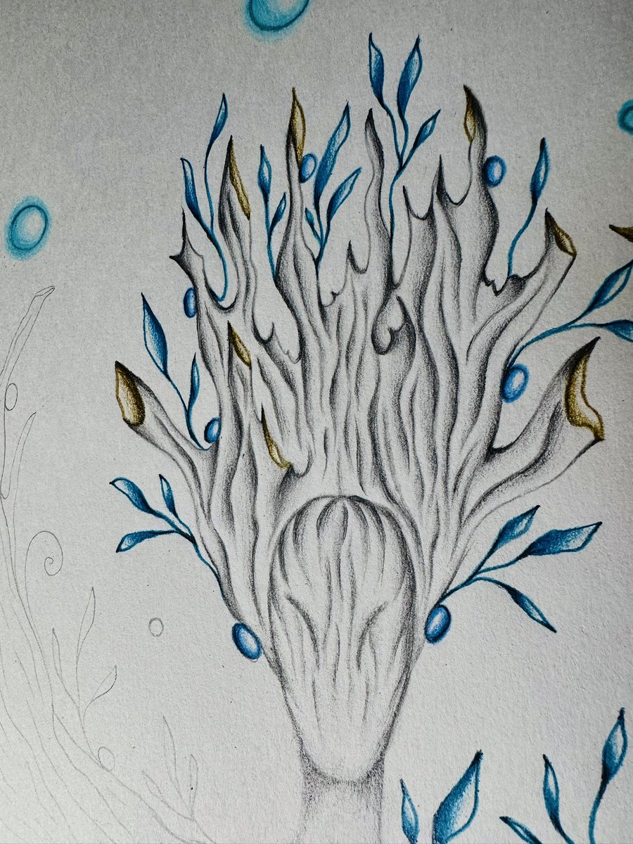 NikaKosmich's tweet image. ✨🌒Gm Gm ✨🌒
Working on a new painting has completely absorbed me, have a nice day…✨
Details