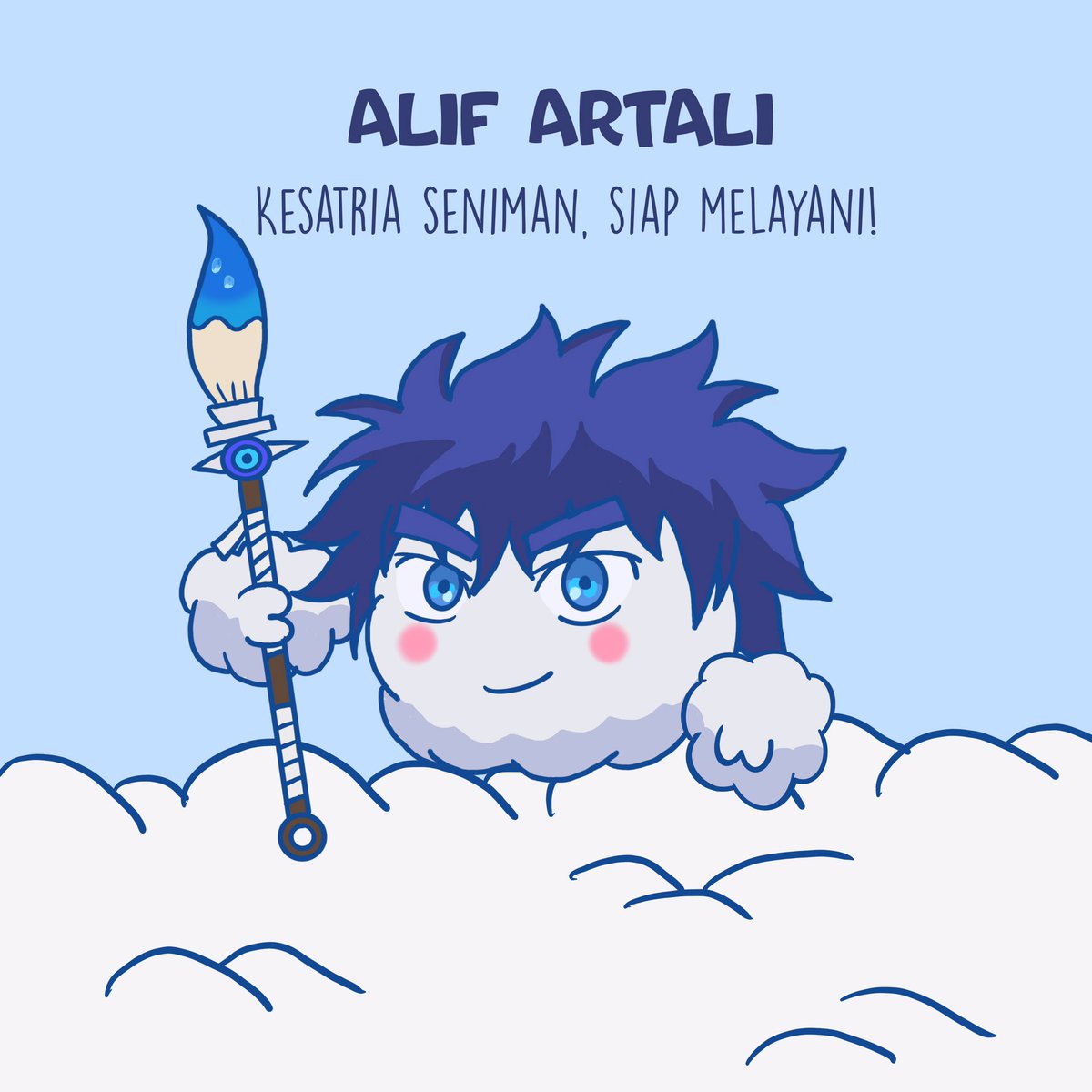 Alif_Artali01's tweet photo. Alif Artali, Sang Seniman Jalanan dan Kesatria, Siap melayani!

Seru juga ikut challenge ini 😁
 #MyCilusKnightDesign https://t.co/OSYMhBQRxC
