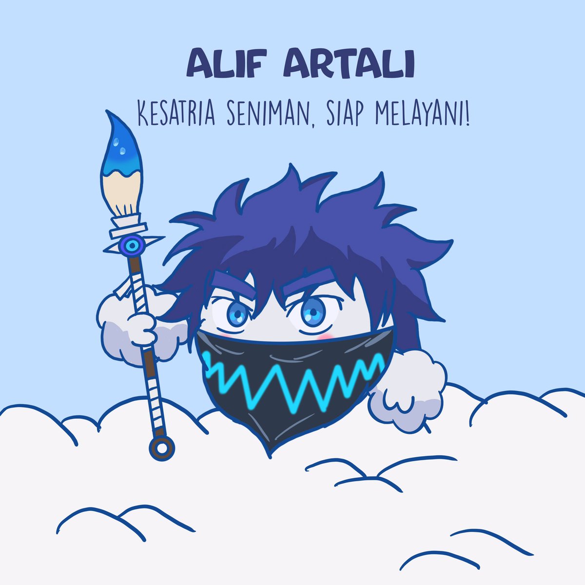 Alif_Artali01's tweet photo. Alif Artali, Sang Seniman Jalanan dan Kesatria, Siap melayani!

Seru juga ikut challenge ini 😁
 #MyCilusKnightDesign https://t.co/OSYMhBQRxC