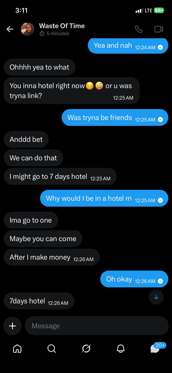 JoshAlpha180's tweet photo. How You Call Me À Feen But You The One Always Asking For Location And Number , Show The Whole Inbox Ugly Ass Cunt I Never Met You And Never Will Meet Anyone Off This App Idk Why People Can Sit Here And Be One Sided Like You Sound Hurt I’m Just On It 🤣😂

@Kaylabodied https://t.co/OtoC9q1Dpr
