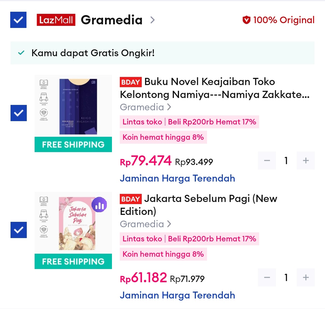 havierthings's tweet photo. @crazylilpuddin aku mau diantara dua buku ini kakk, thanks in advance https://t.co/hpO3fazRQa