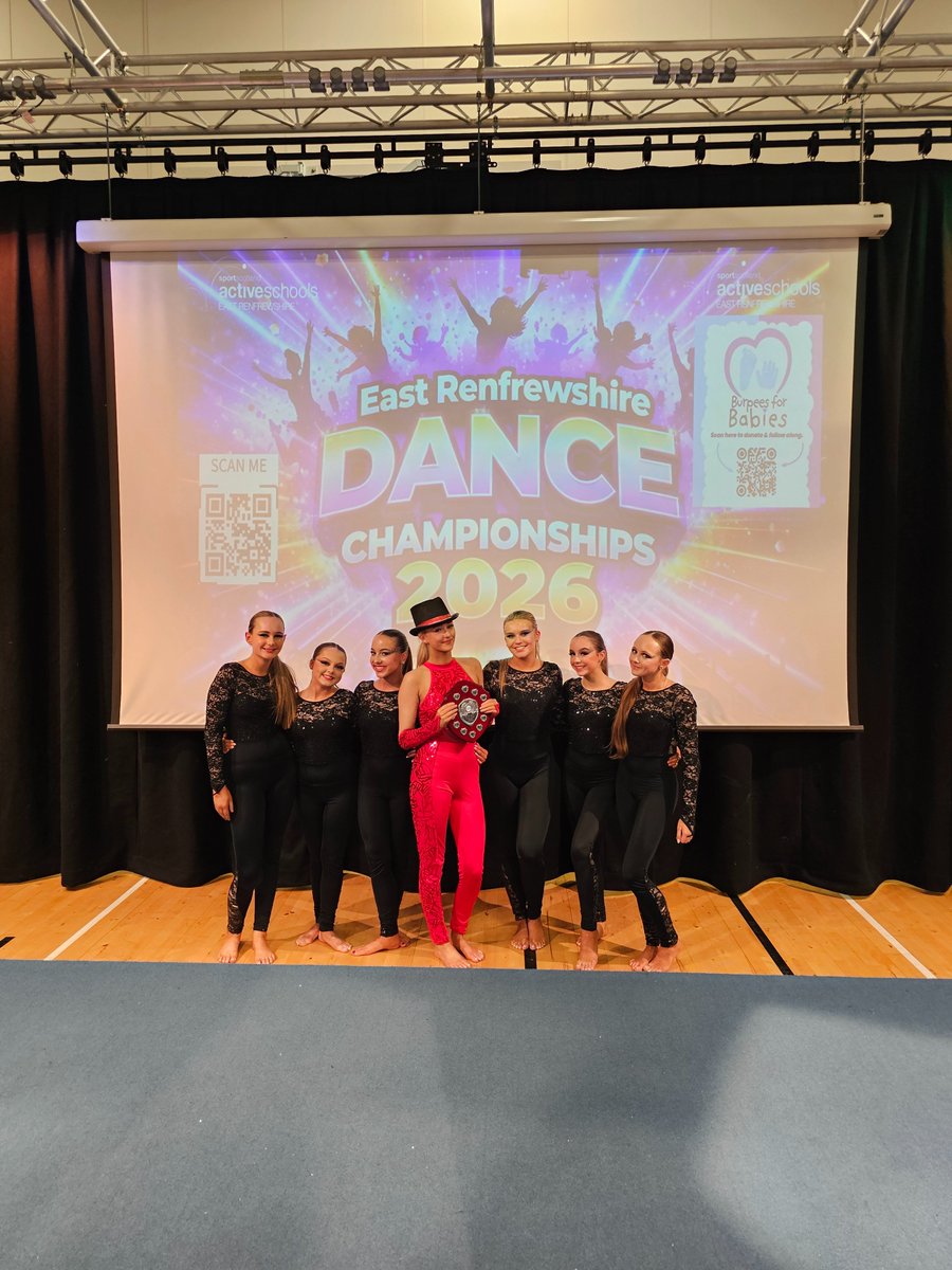 ActiveSchoolsER's tweet photo. A huge congratulations to all our performers at the ERC Secondary Dance Competition tonight 👏 🙌

Well done to our winners 🏆 

Solo - Mia 
Duet - Rosie &amp; Emily 
Team Open - St. Luke's Elevate 
Team Hip Hop - Woodfarm Hip Hop
Team Cheer - Williamwood Cheer Team https://t.co/BRbqc4EFgU